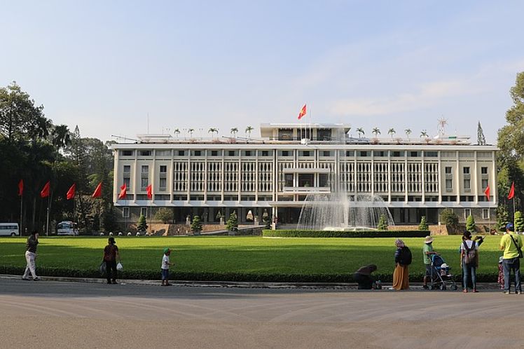herenigingspaleis in Ho Chi Minh City