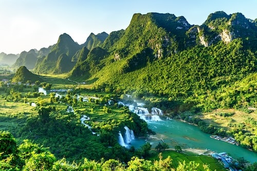 De natuur van Noord Vietnam.