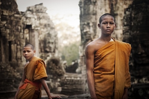 Afscheid van Cambodja na een prachtige reis.