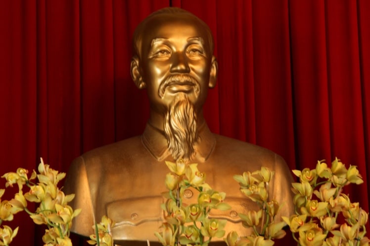 borstbeeld van Ho Chi Minh