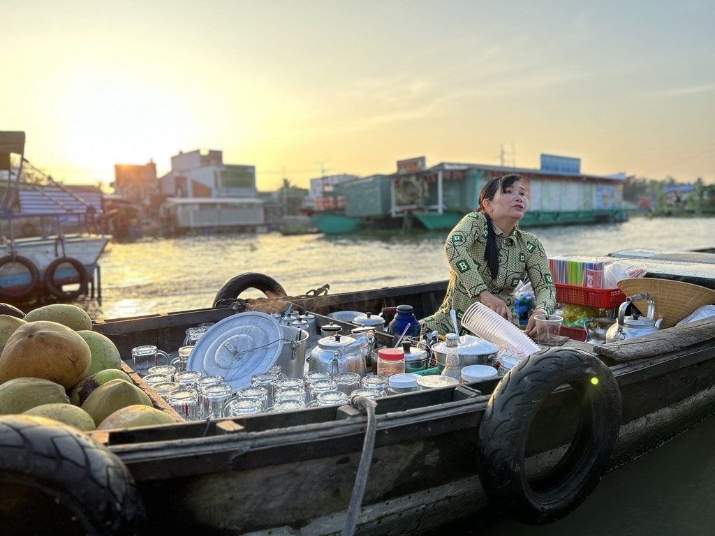 4 daagse tour via Mekong Delta naar Cambodja.