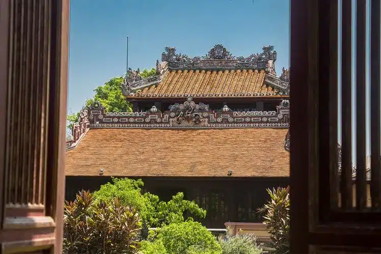 De citadel van Hue is de meest bezochte plek in Hue. 