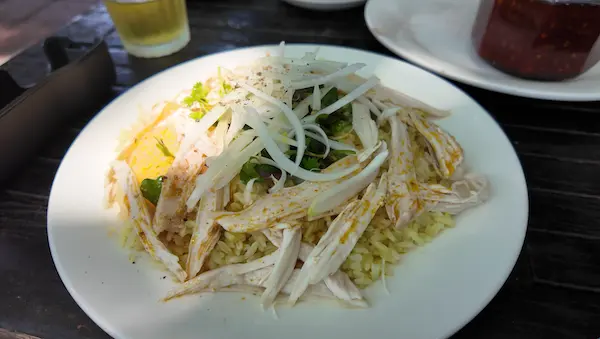 Com Ga is een populair gerecht uit de Hoi An regio. 