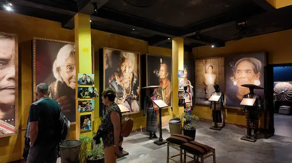 Een afdeling in het Precious Heritage Museum. 